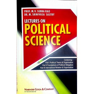 S. Gogia's Lectures On Political Science For B. S. L by M. V. Subba Rao & Sastry